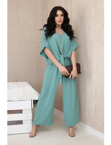 Kesi Set of blouses with trousers dark mint