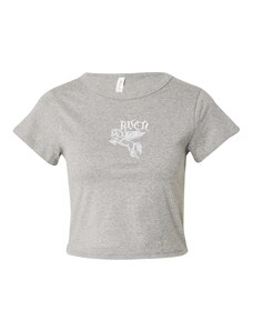 RVCA Tričko 'SHETZY BABY' sivá / sivá melírovaná