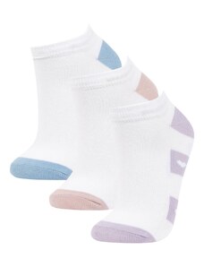 DeFacto Dámske 3-dielne bavlnené ponožky B6032axns