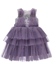 Civil Girls Dievčenské večerné šaty 6-9 ročné fialové