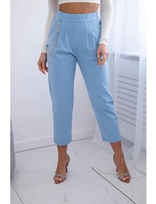 Kesi New punto trousers with blue chain