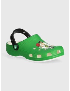 Šľapky Crocs Nba Boston Celtics Classic Clog dámske, zelená farba, 209442