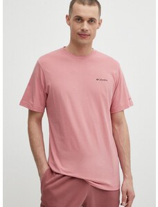 Športové tričko Columbia Thistletown Hills ružová farba, jednofarebné, 1990751