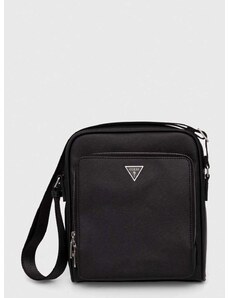 Malá taška Guess MILANO čierna farba, HMMISA P4260