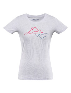 Women's cotton T-shirt ALPINE PRO BOLENA white variant pb