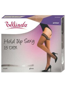 Bellinda HOLD UP SEXY 15 DEN - Samodržiace pančuchy - amber