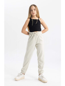 DEFACTO Girl Jogger Combed Cotton Trousers