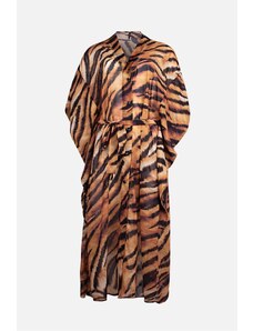 AYYILDIZ Plážové šaty 4800 so vzorom tigra