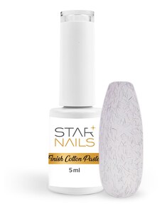 Starnails UV/LED Gel Polish Finish Cotton Pastels - 015, Velvet - matný finish gél lak