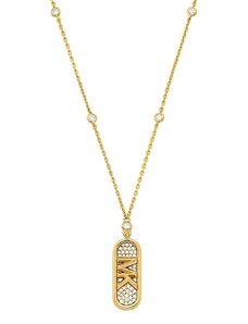 Strieborný pozlátený náhrdelník Michael Kors