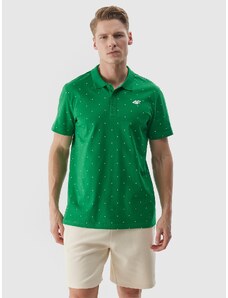 4F Pánske regular polo tričko - zelené