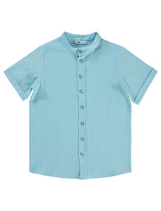 Civil Boys Chlapčenská košeľa 10-13 rokov modrá