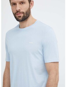 Bavlnené tričko HUGO pánsky,jednofarebný,50466158