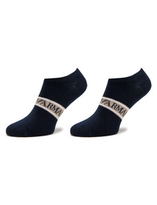 Súprava 2 párov krátkych pánskych ponožiek Emporio Armani