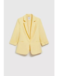 Women's blazer MOODO - light yellow