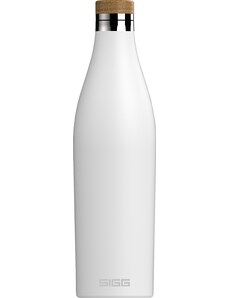 Sigg Meridian dvojstenná fľaša na vodu z nerezovej ocele 700 ml, biela, 8999.80