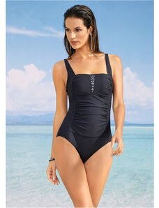 bonprix Exkluzívne tvarujúce plavky, stredný tvarujúci efekt, farba čierna