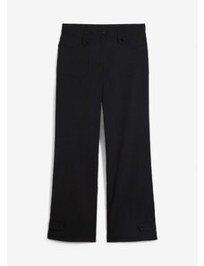 bonprix Bengalínové strečové nohavice "rovné", farba čierna, rozm. 40