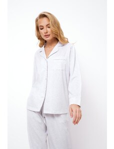 TIMO Klasické bavlnené dámske pyžamo Charlie