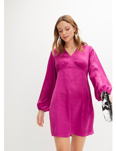 bonprix Saténové šaty, farba fialová, rozm. 38