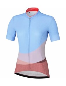 Women's cycling jersey Shimano Sumire Jersey Blue/Orange