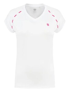 Women's T-shirt K-Swiss Hypercourt Express Tee 2 White M