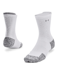 Pánske ponožky Under Armour Ad Run Cushion 1-Pack Mid White