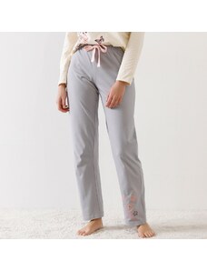 Blancheporte Pyžamové nohavice s potlačou sivá 036