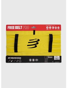 Bežecký pás Compressport Free Belt Pro žltá farba, CU00011B