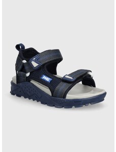 Detské sandále Primigi tmavomodrá farba