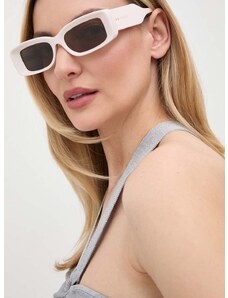 Slnečné okuliare Gucci dámske, ružová farba, GG1528S