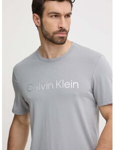 Tričko Calvin Klein Underwear šedá farba,s potlačou,000NM2264E