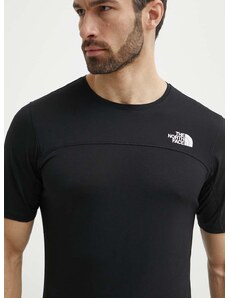 Športové tričko The North Face Sunriser čierna farba, jednofarebný, NF0A84KNJK31