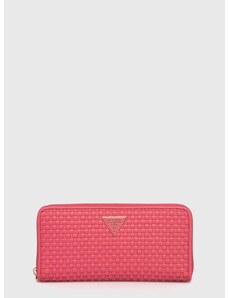 Peňaženka Guess ETEL dámska, ružová farba, SWWW92 19460