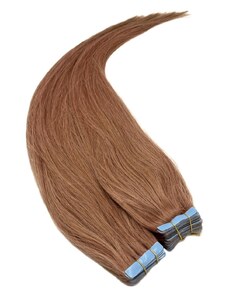 Clipinhair Vlasy pre metódu Pu Extension / Tapex / Tape Hair / Tape IN 50cm - čierne