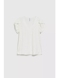 Women's blouse MOODO - ecru white