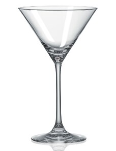 Sklenený pohár na martini RONA CITY UNIVERSAL 6 ks - 210 ml