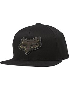 šiltovka FOX - Gasket Snapback Hat Black (001)