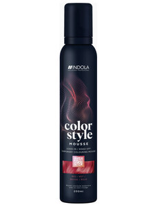 Indola Color Style Mousse 200ml, Red