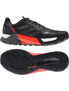 Men's running shoes adidas Terrex Agravic Ultra Trail Running Core Black