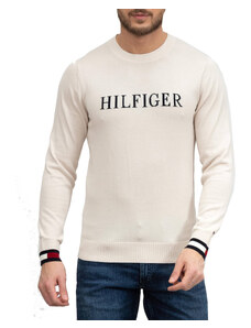 Pánský béžový svetr Tommy Hilfiger