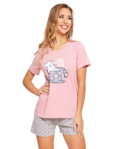 Dámské pyžamo růžové s model 19742589 - Moraj