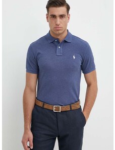 Bavlnené polo tričko Polo Ralph Lauren jednofarebný