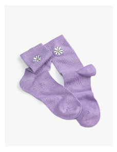 Koton Kvetinové vyšívané ponožky