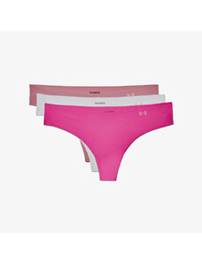 Nohavičky Under Armour Pure Stretch Thong 3-Pack Pink