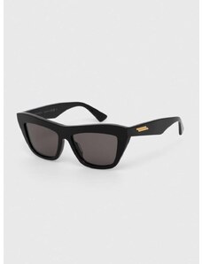 Slnečné okuliare Bottega Veneta čierna farba, BV1121S