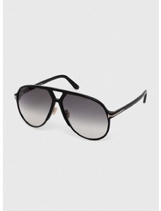 Slnečné okuliare Tom Ford pánske, čierna farba, FT1061_6401B