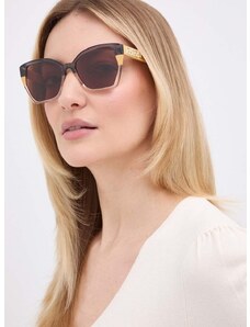 Slnečné okuliare Guess dámske, hnedá farba, GU7912_5541E