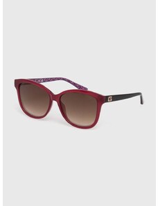 Slnečné okuliare Guess dámske, fialová farba, GU7920_5869G