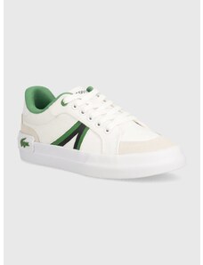 Detské tenisky Lacoste Vulcanized sneakers biela farba